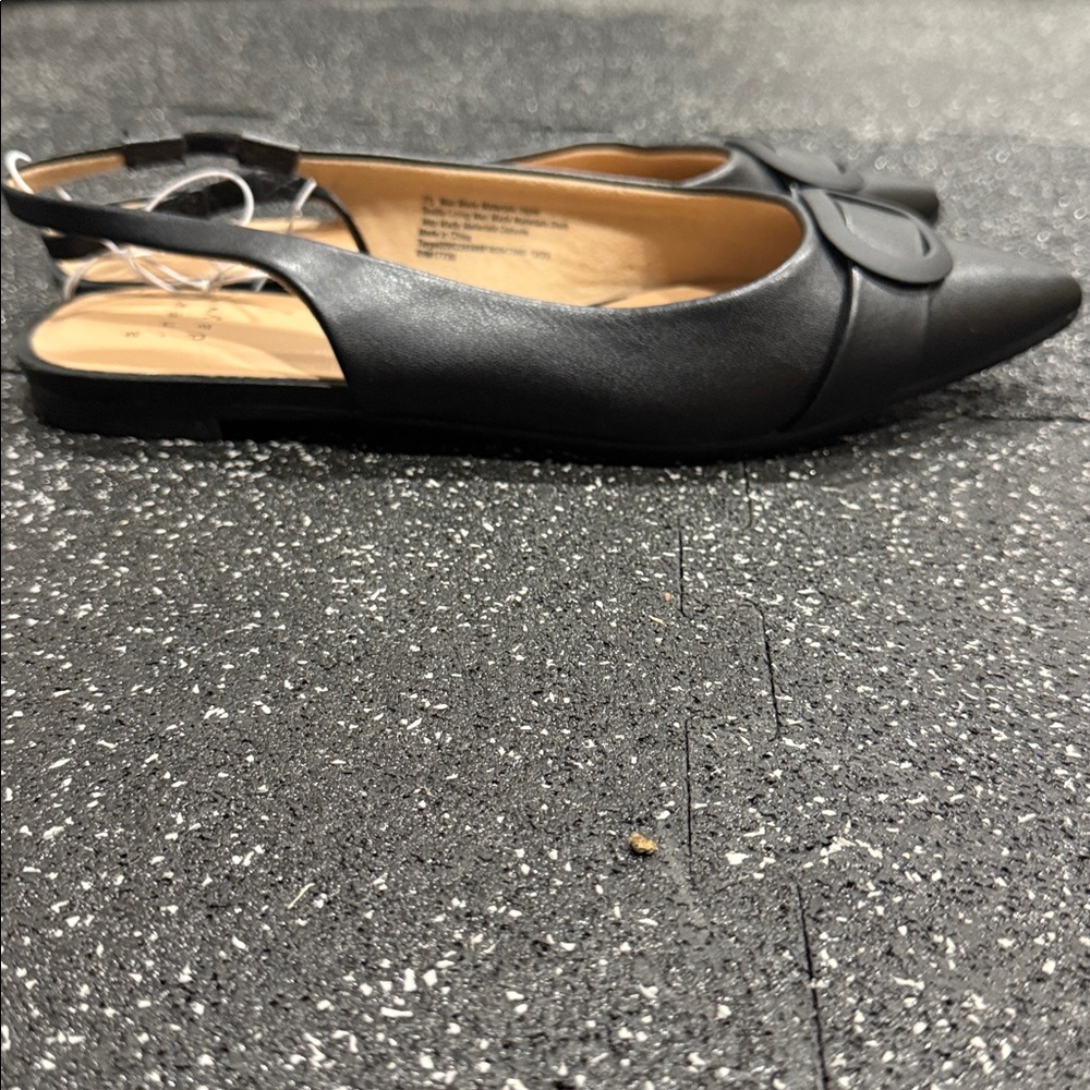 a.new day Jenny Women's Slingback Flats in black - Picture 9 of 9